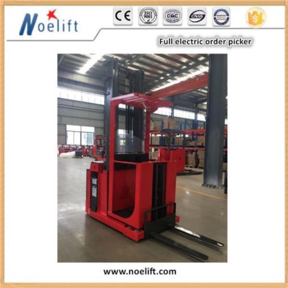 1T完全電動オーダーピッカーフォークリフト