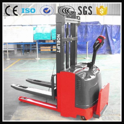 狭い小型リフト電動モーターパレットスタッカー