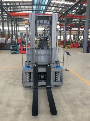 デュプレックスマスト電気カウンターバランスフォークリフト