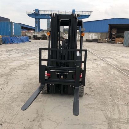 デュプレックスマスト電気カウンターバランスフォークリフト