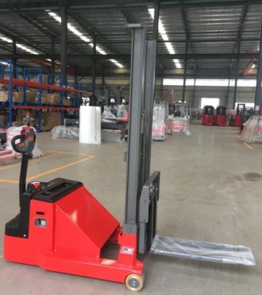 片面または両面パレット電気経済パレットリフトスタッカー