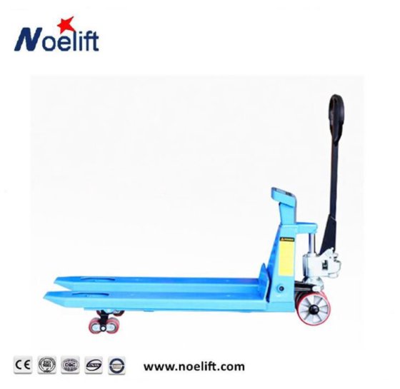 スケール付き油圧ハンドパレットトラック