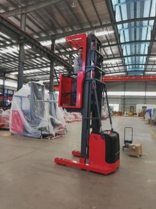 THA駆動の電動オーダーピッカーフォークリフト