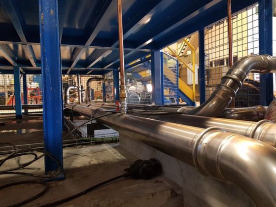 誘導炉 INDUCTOTHERM 3+5t; 2250kW