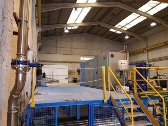 誘導炉 INDUCTOTHERM 3+5t; 2250kW