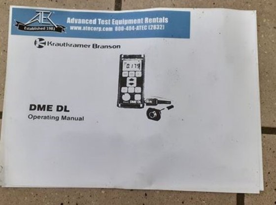 用超声波测量厚度 KRAUTKRAMER BRANSON