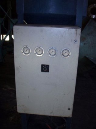 Recipiente de chorro de arena
