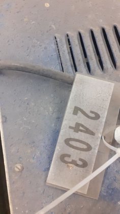 硅模板 - 1 盘。