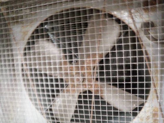 Ventiladores de mampostería