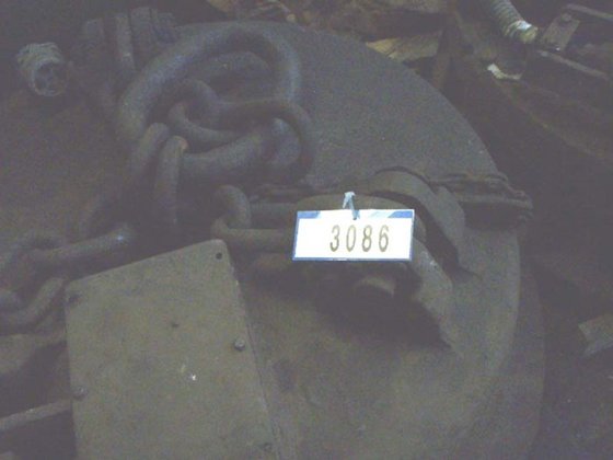 提升磁铁，直径 1200 毫米，± 7 千瓦