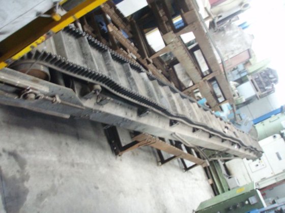 スティープベルトコンベア、バンド幅500mm