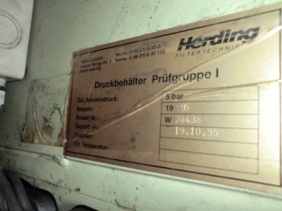 1995 Dust collector HERDING, ±