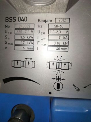 2012 バンドソーブレード用突き合わせ溶接装置 IDEAL