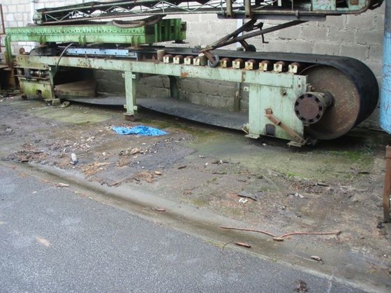 橡胶带输送机，5920 毫米 x 800 毫米