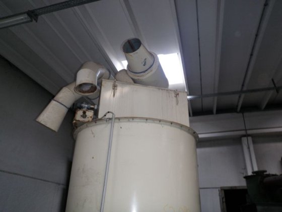 粉尘过滤器 DEVAUZE，3 000 m³ /h，过滤面积