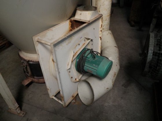 粉尘过滤器 DEVAUZE，3 000 m³ /h，过滤面积