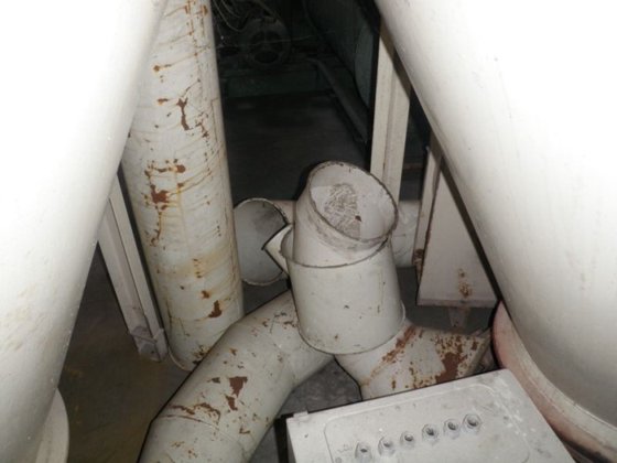 粉尘过滤器 DEVAUZE，3 000 m³ /h，过滤面积