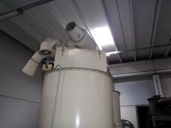 粉尘过滤器 DEVAUZE，3 000 m³ /h，过滤面积