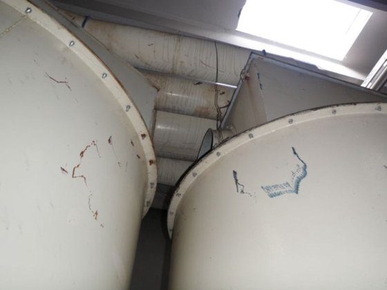 粉尘过滤器 DEVAUZE，3 000 m³ /h，过滤面积