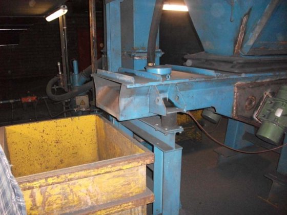 Continuous shot blast cabinet RUMP,