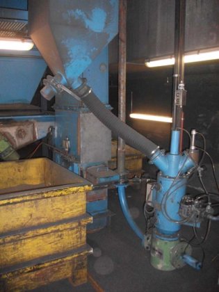 Continuous shot blast cabinet RUMP,