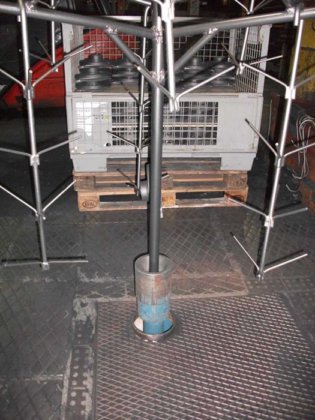 RUMP 连续抛丸器，直径 1500 毫米，高 2000