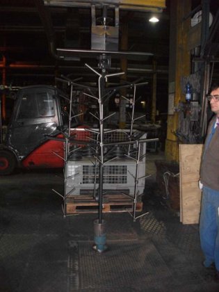 RUMP 连续抛丸器，直径 1500 毫米，高 2000