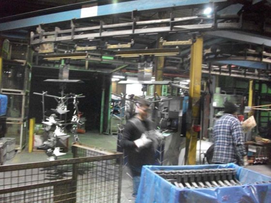 Continuous shot blast cabinet RUMP,