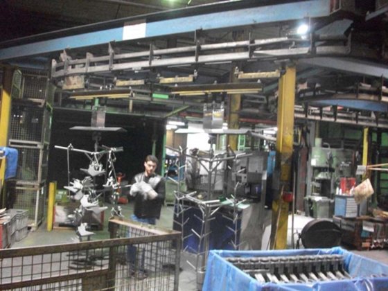 Continuous shot blast cabinet RUMP,