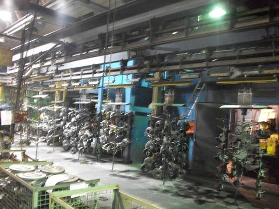 Continuous shot blast cabinet RUMP,