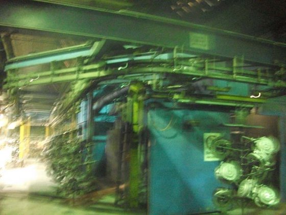 Continuous shot blast cabinet RUMP,