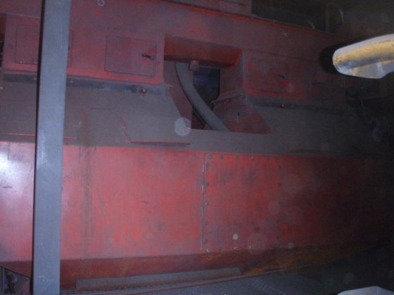 hanger type shot blast plant