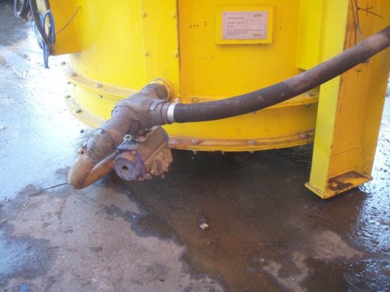 KRKS500型チャージクーラーおよび分級機GUT