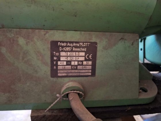 研磨机和切割机 2 x Ø200mm FLOTT