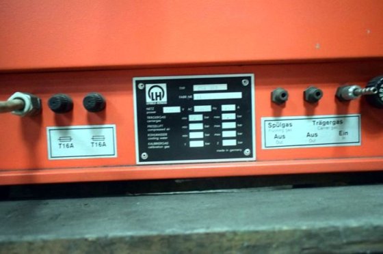 卡布龙和硫磺 LEYBOLD-HERAEUS 控制装置