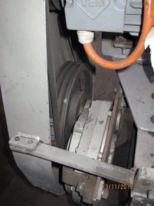 オーバーバンドマグネット、幅800mm、2.2 kW