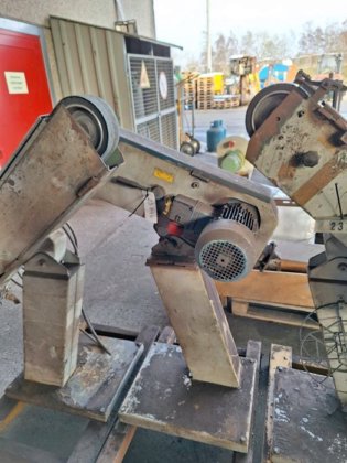 砂带磨光机 FLOTT 砂带宽度：75 毫米