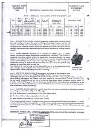 PARKER 颚式破碎机，400 毫米 x 130