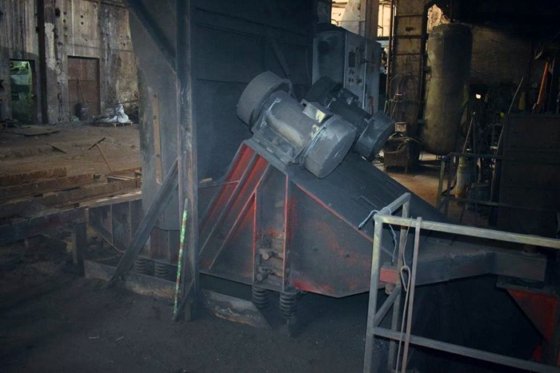 フラン砂再生プラント オメガ