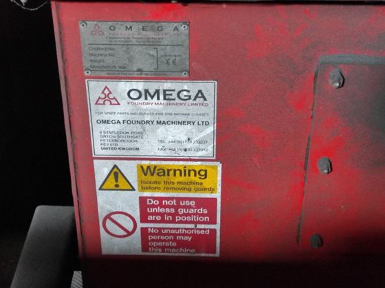 フラン砂再生プラント オメガ