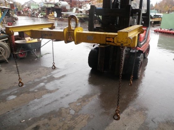 最大提升梁5 吨，长 1800 毫米，4 点式