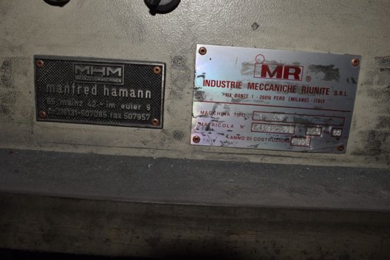 1992 重力式压铸机 IMR C55