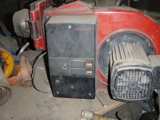 WEISHAUPT 燃油燃烧器，容量 3 - 30