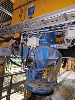 轨道式移动芯砂搅拌机 SEGAB 120l