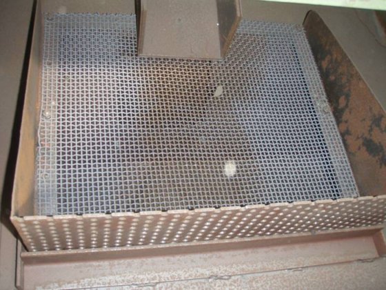 Rotary table shot blast plant