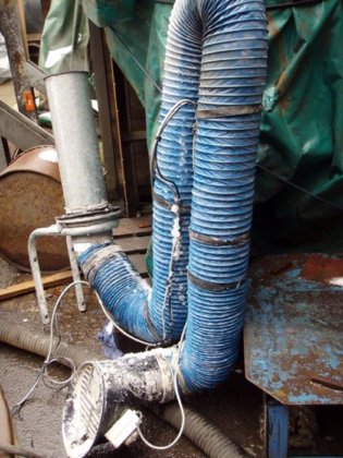 用于焊接粉尘、金属氧化物的带树干粉尘过滤器