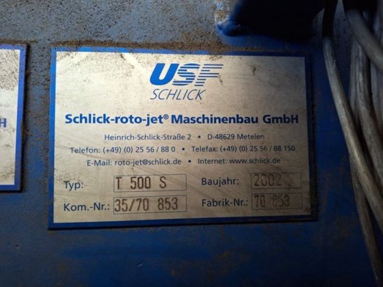 2002 Granalladora de cinta SCHLICK