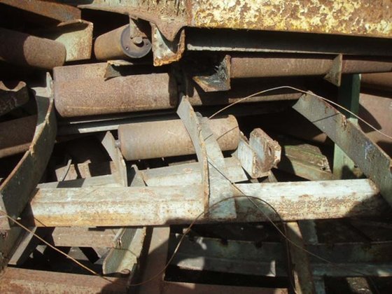 ローラーカーブ90°、600 mm