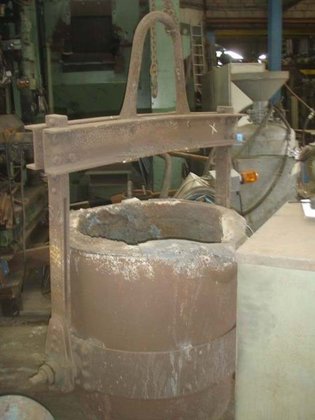 铸造钢包，± 2,3 吨，COLLIN