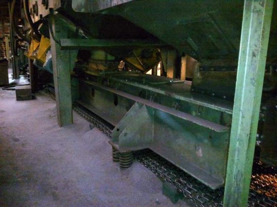 ワイヤーベルトショットブラストプラント RUMP、有効幅1000 mm